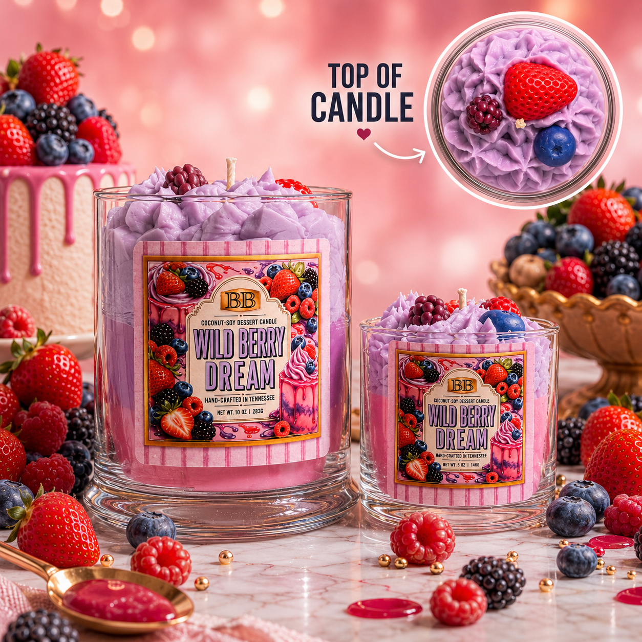 Dessert Candles