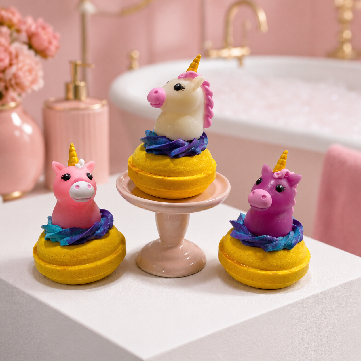 Unicorn Donut Bath Bomb