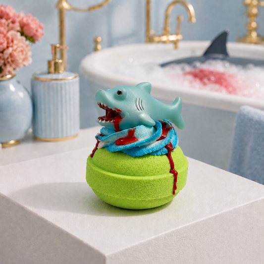 "Shark Attack" Donut Bomb
